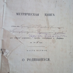 Метрические книги как источник сведений о детях в купеческих семьях Оренбурга в 1862–1869 годах