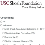 Коллективная и индивидуальная историческая память о событиях российской и советской истории в коллекции Холокоста Архива визуальной истории Фонда «Шоа»